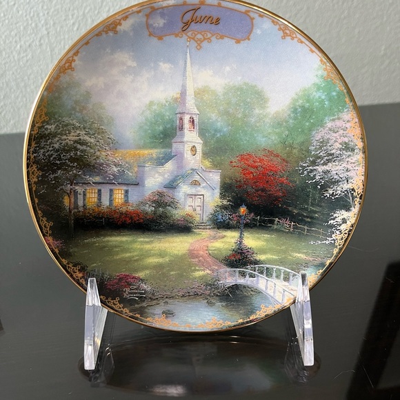 Thomas Kinkade’s Simpler Times collectors plates - Picture 4 of 5